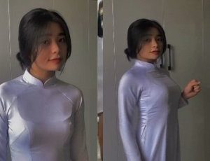 Đụ em áo dài thích ưỡn ngực