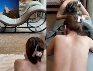 Em sinh viên chiều bạn trai đủ tư thế