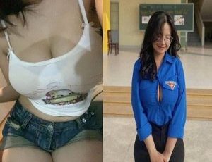 Cô nàng sinh viên tình nguyện vú to