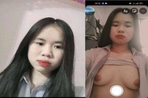 Em nữ sinh ngây thơ tin bạn trai sẽ không đăng clip sex