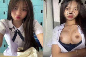 Em nữ sinh việt nam có cái bướm đẹp