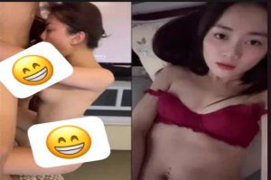 Gái xinh đẹp lộ clip quay cảnh doggy